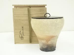 日吉窯　加藤丈佳造　水指（共箱）